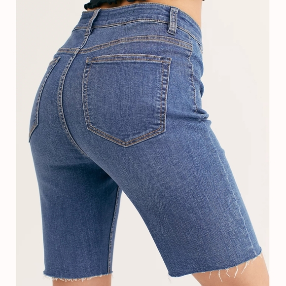 Free People Pants - Free People CRVY Biker Shorts